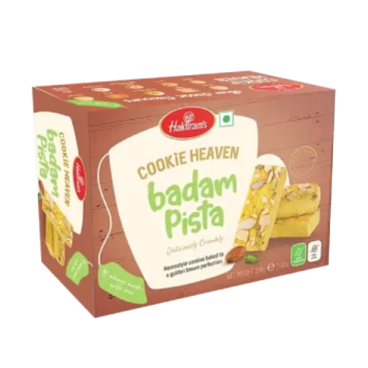 HALDIRAM KEKS BADAM PISTA 200G