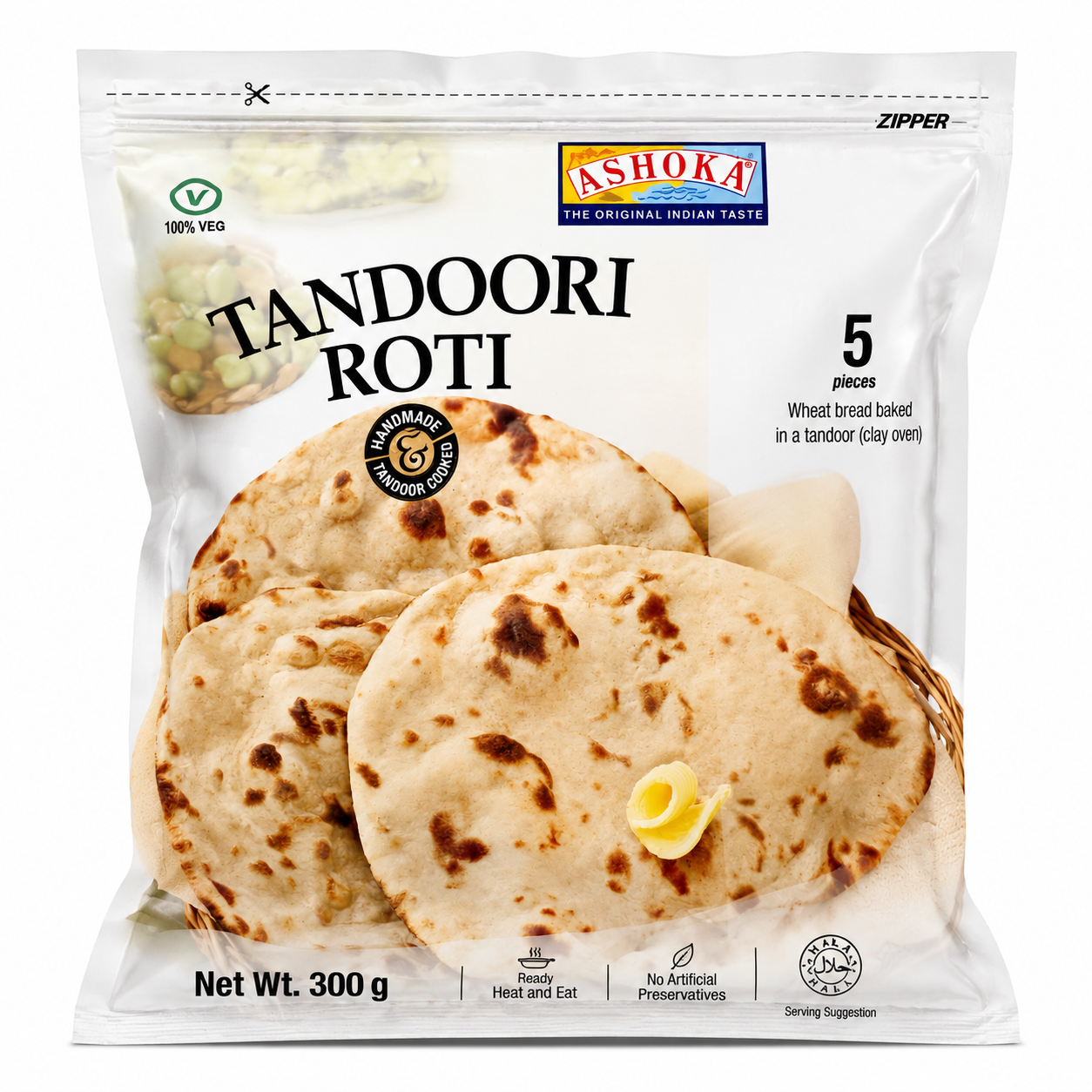 Ashoka Tandoori Roti Handmade