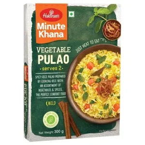 HALDIRAM RTE VEG PULAO (VEGAN) 200G