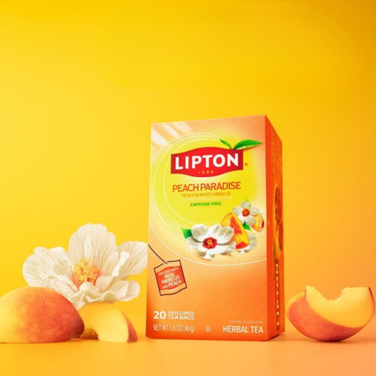 Lipton Peach Paradise Tea 20 Tea Bags