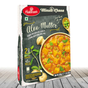 HALDIRAM RTE ALOO MUTTER 300g