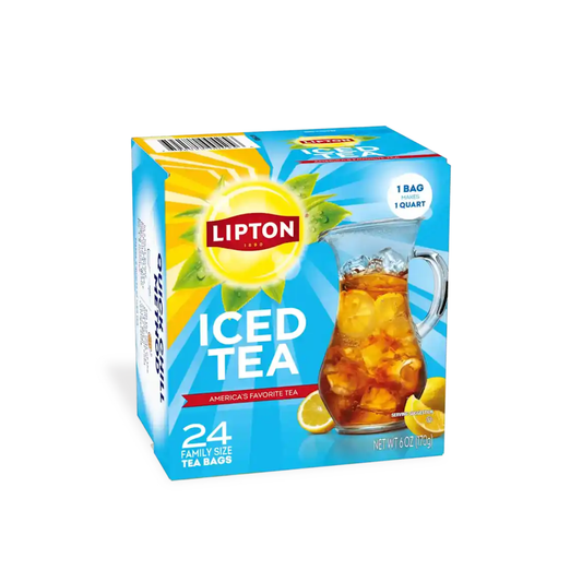 Lipton Iced Black Tea  24 Family Size Tea Bags