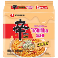 NONGSHIM Instant Noodles Shin Ramyun Toomba 5x137G