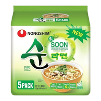 NONGSHIM Instant Noodles Veggie Soon Ramyun 5x112G