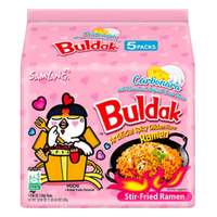 SAMYANG Buldak Carbonara Hot Chicken Ramen 5x130G