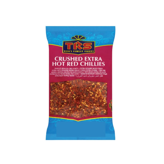 TRS CHILI CRUSHED EXTRA HOT 100 gm