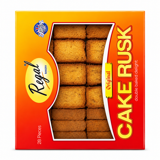 Regal Bakery Cake Rusk Original Double Baked Delight